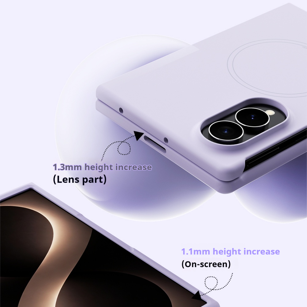 Samsung Galaxy Z Fold 8用Magsaf - Liquid Silicone Magnetic Phone Case のレビューと価格