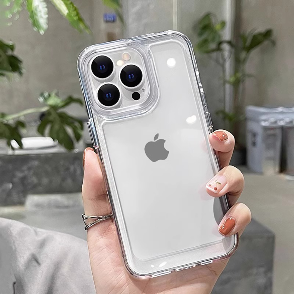 高級スマホケース iPhone 15 8 Plus 17 A - Clear Shockproof Bumper Case のレビューと価格