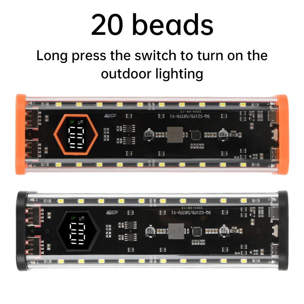 8*21700 バッテリーケース 22.5W 急速充電 DI - Power Banks のレビューと価格