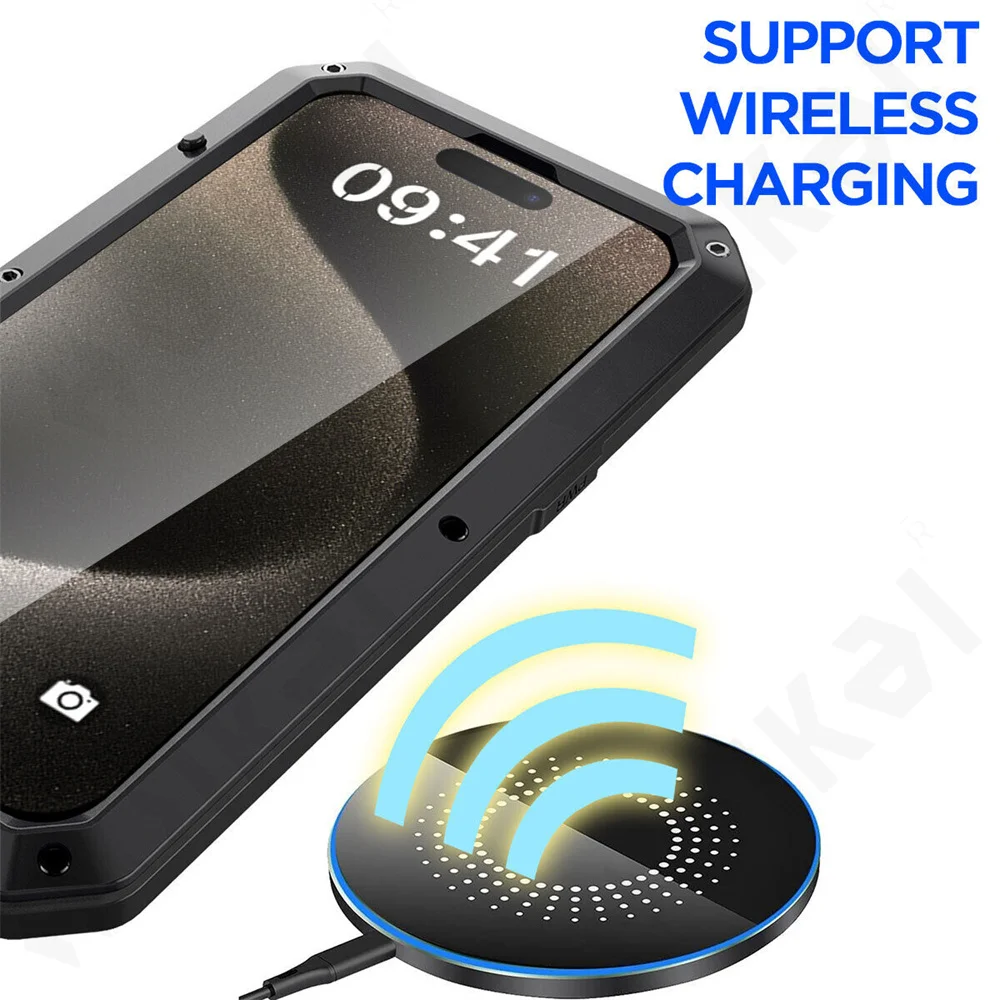 iPhone 17 16 15 14 13 12 11 Pr - Heavy Duty 360 Full Body Protective Case のレビューと価格