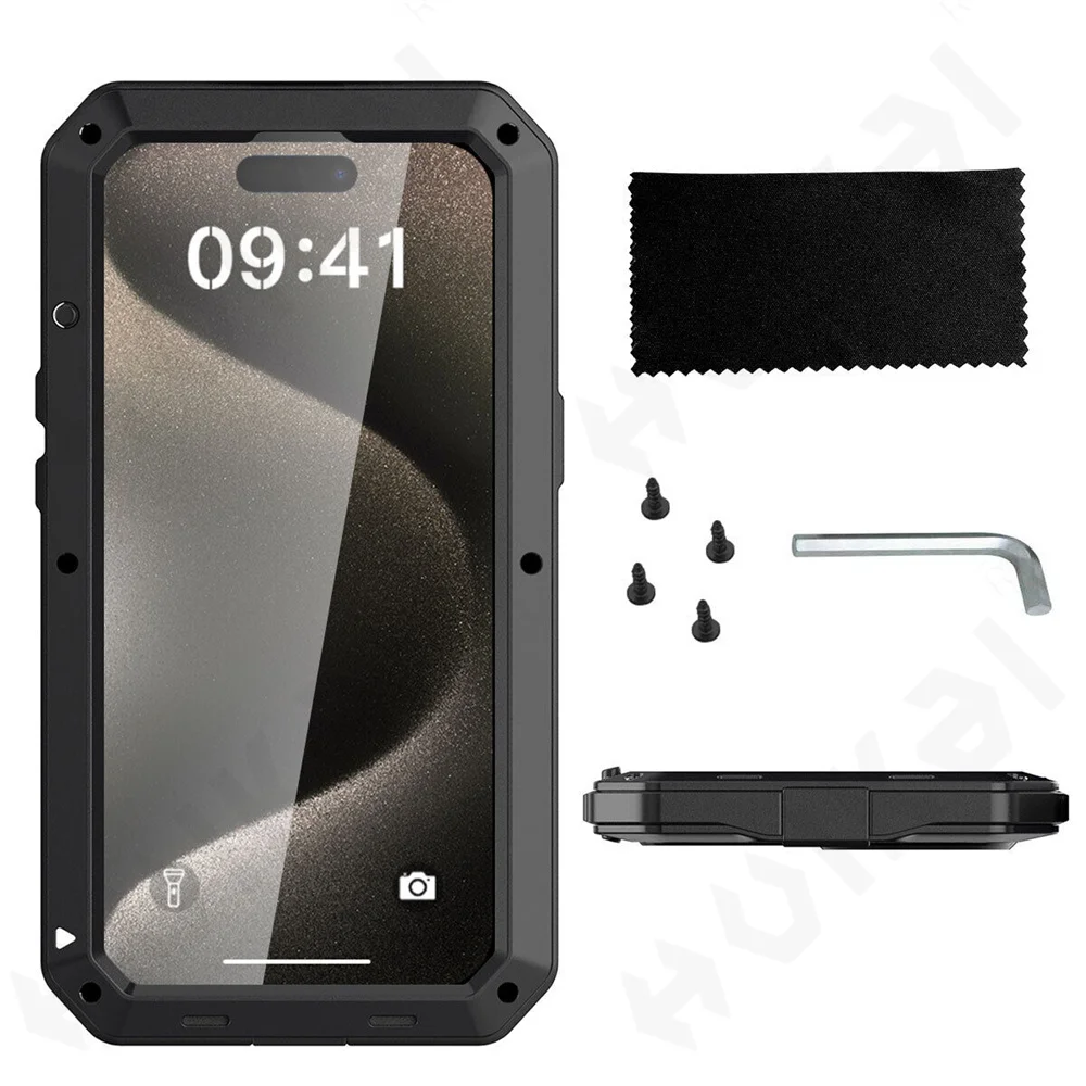 iPhone 17 16 15 14 13 12 11 Pr - Heavy Duty 360 Full Body Protective Case のレビューと価格