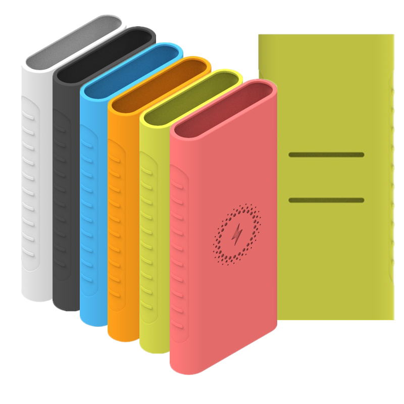 ソフトシリコン保護ケースカバー Xiaomi パワーバンク  - Power Banks のレビューと価格