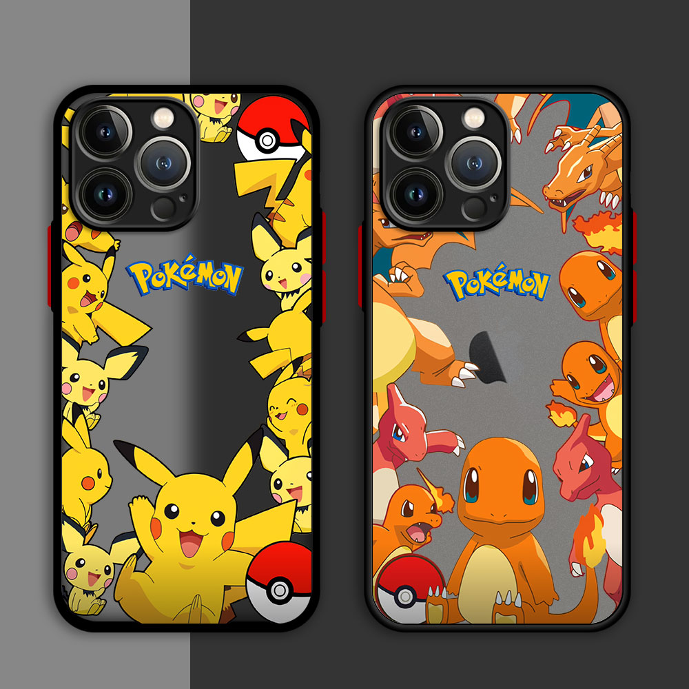 Apple用アニメポケモンケース,iPhone 11, 13 - Matte Hard Pc Back Case のレビューと価格
