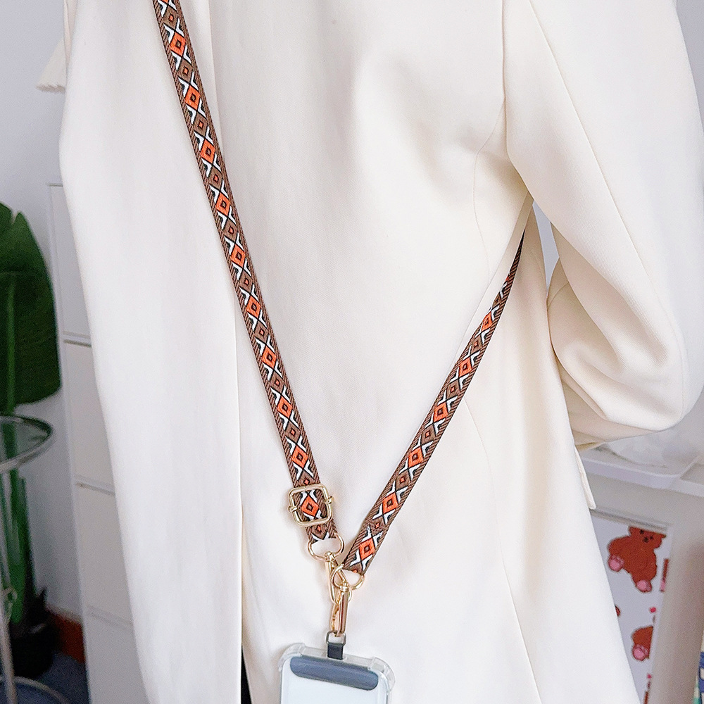 新しいレトロクロスボディ電話ストラップ女性の Instagr - Crossbody Lanyard Neck Strap Case のレビューと価格