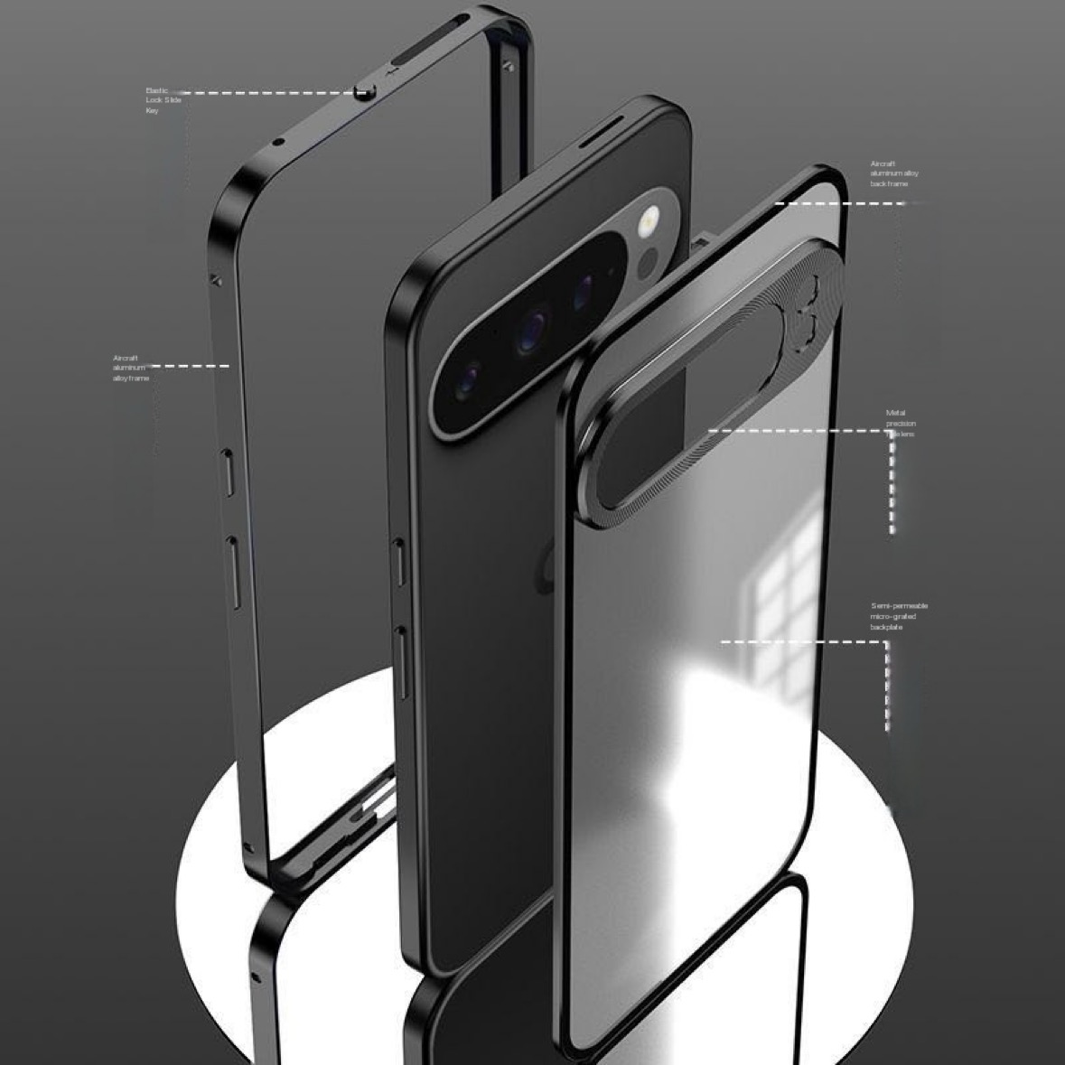 アルミ合金製バンパーフレーム マグネット式 2-in-1 メ - Metal Bumper Aluminum Frame Case のレビューと価格