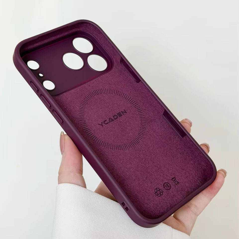 iPhone 18、17、16 Plus、16E、15、14 - Liquid Silicone Magnetic Phone Case のレビューと価格
