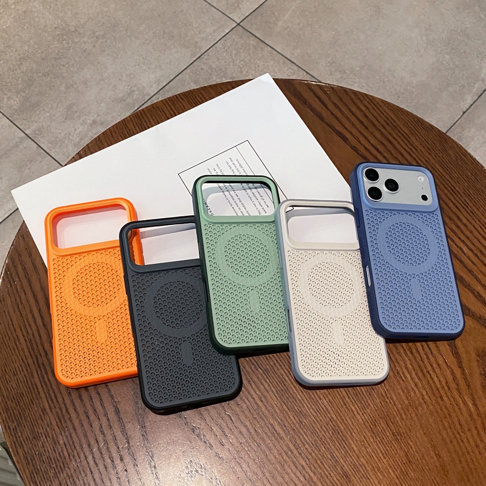 iPhone 18 17 16 15 14 13 Pro M - Heat Dissipation Mesh Breathable Case のレビューと価格