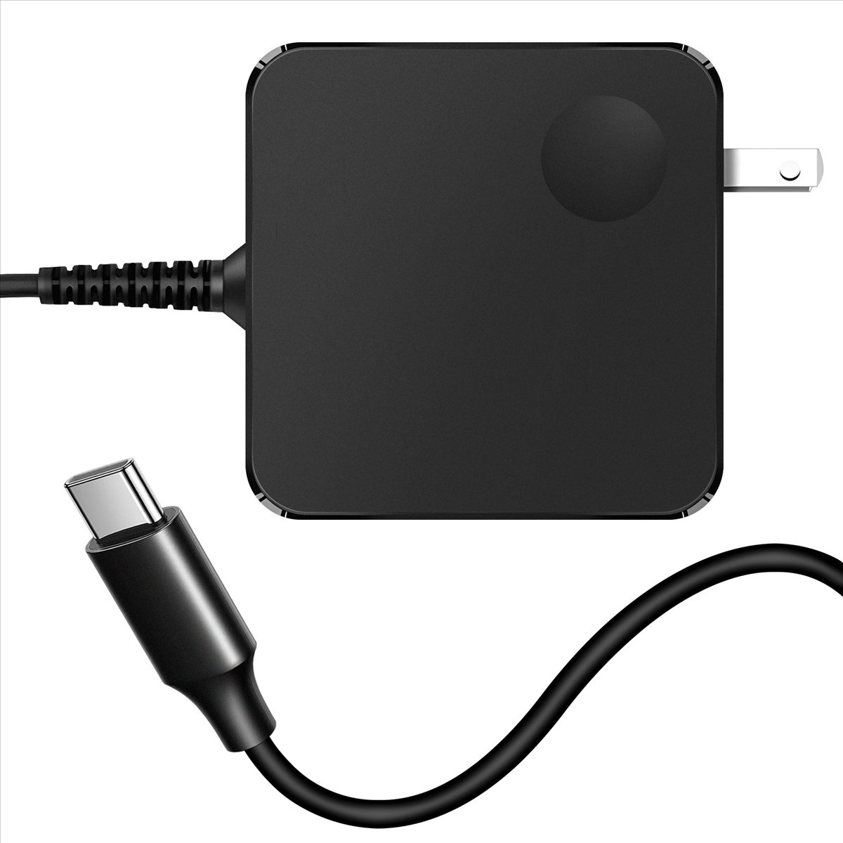 正方形のノートブックに適したポータブル電源アダプター 65W - Chargers のレビューと価格