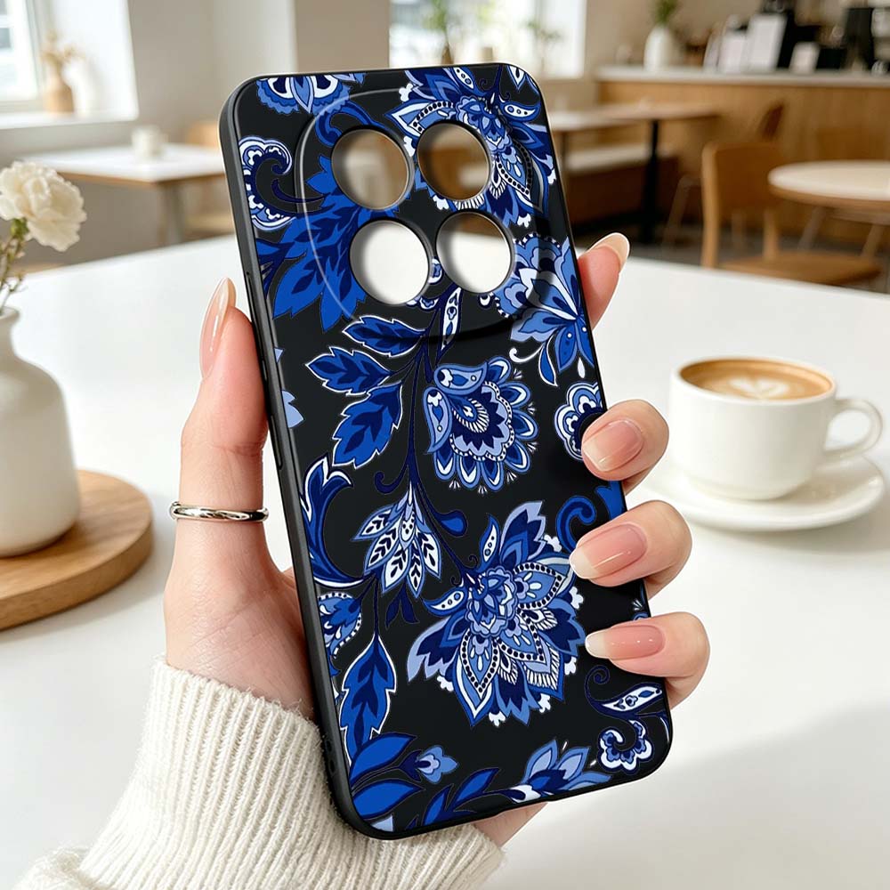 ヴィンテージデザイン花柄スマホケース Xiaomi Redm - Vintage Floral Pattern Soft Case のレビューと価格