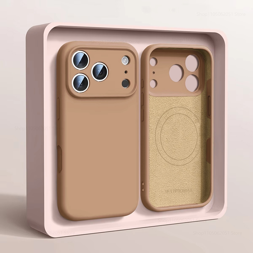 MagSafe対応 磁気吸着式スマホケース iPhone 1 - Liquid Silicone Magnetic Phone Case のレビューと価格