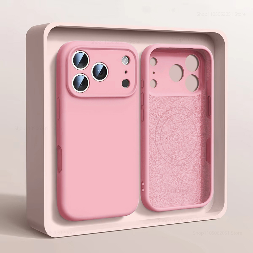 MagSafe対応 磁気吸着式スマホケース iPhone 1 - Liquid Silicone Magnetic Phone Case のレビューと価格