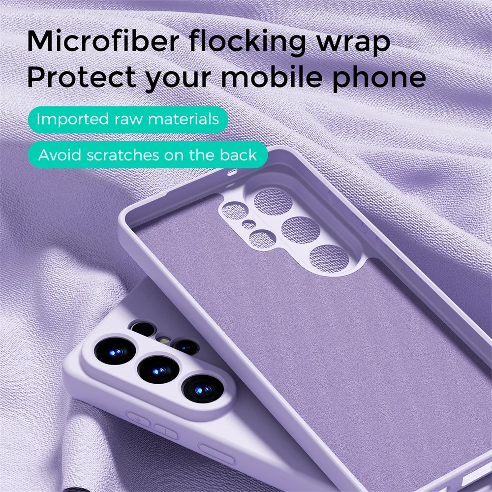 高品質タッチリキッドシリコン製スマホケース Samsung  - Liquid Silicone Magnetic Phone Case のレビューと価格