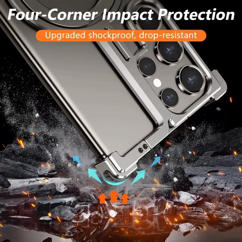 サムスンギャラクシーs23,s24,s25 ultra pl - Metal Bumper Aluminum Frame Case のレビューと価格