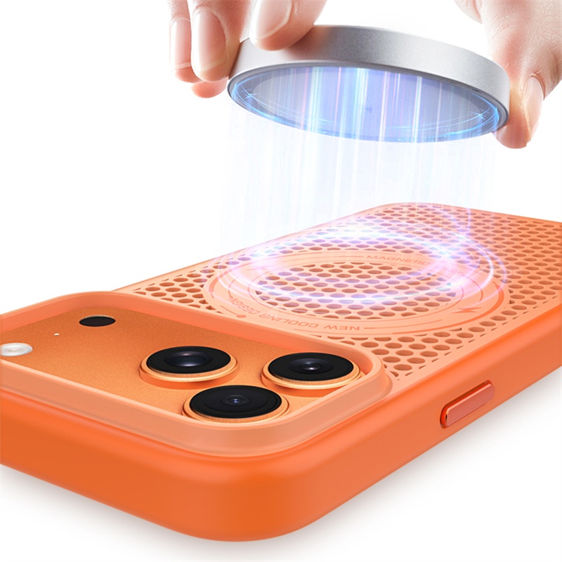Magsafe対応 磁気吸着式 iPhone 17 Air  - Heat Dissipation Mesh Breathable Case のレビューと価格