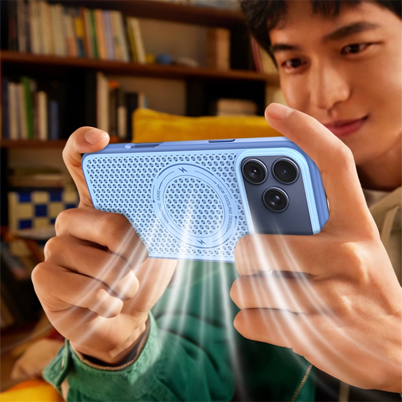 Magsafe対応 磁気吸着式 iPhone 17 Air  - Heat Dissipation Mesh Breathable Case のレビューと価格