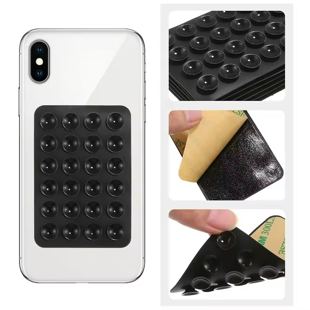 シリコン吸盤式スマホホルダー シリコン製スマホケースマウント - Phone Cases のレビューと価格