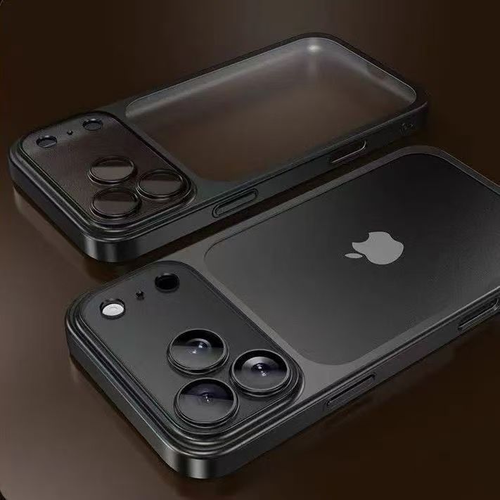 高級メッキ加工マット半透明スマホケース iPhone 17  - Matte Hard Pc Back Case のレビューと価格