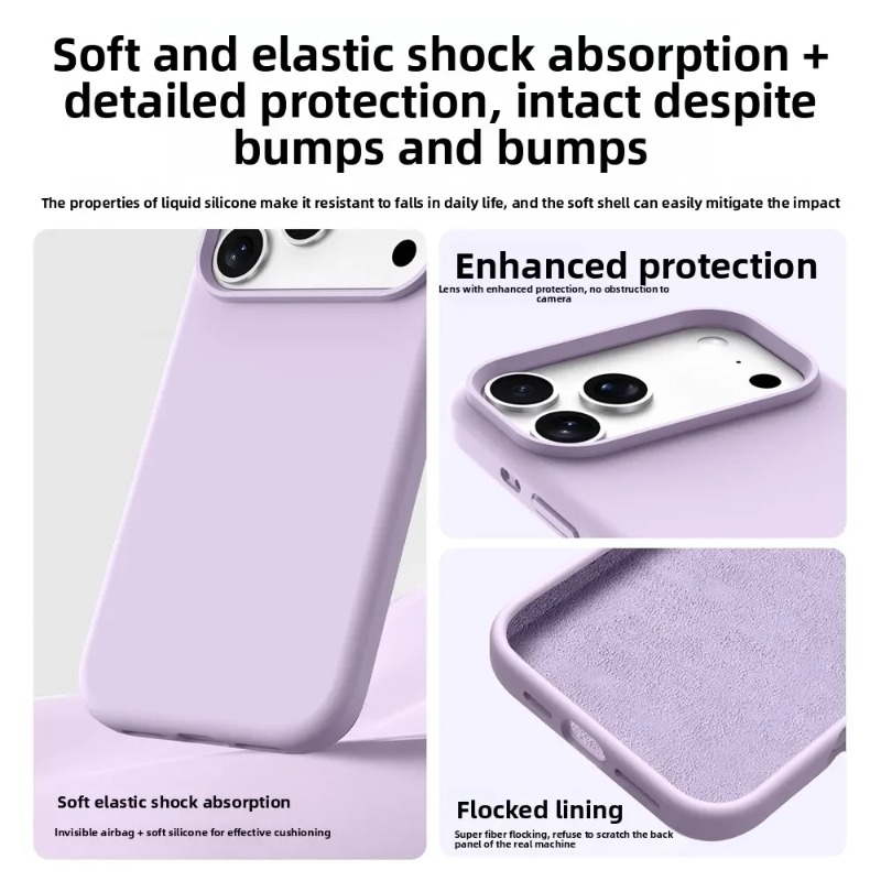 MagSafe対応 液体シリコン製 磁気吸着 iPhone1 - Liquid Silicone Magnetic Phone Case のレビューと価格